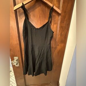 Black Gap Sundress With Tie Straps
